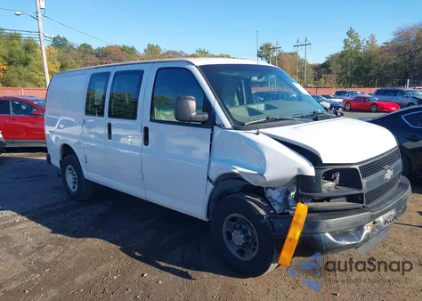 2007 Chevrolet Express Work Van из США, поврежденный, VIN 1GCHG35U471229524
